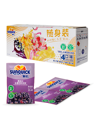 25ml黑加侖水果飲料濃漿