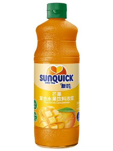 840ml芒果復(fù)合水果飲料濃漿
