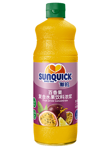 840ml百香果復(fù)合水果飲料濃漿