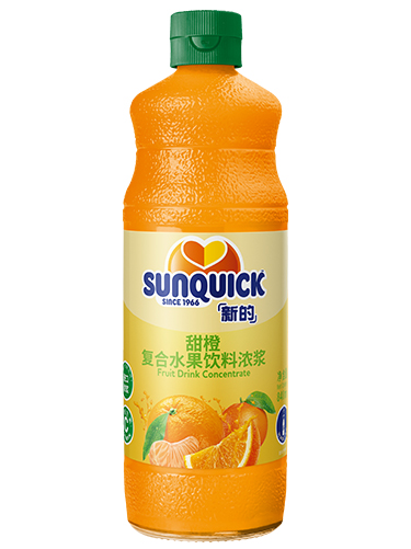 840ml甜橙復(fù)合水果飲料濃漿