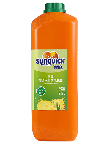 2.5L菠蘿復(fù)合水果飲料濃漿