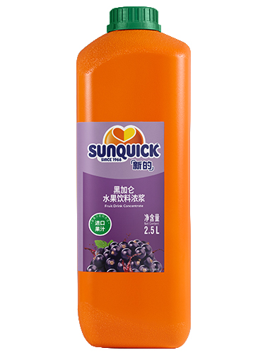 2.5L黑加侖水果飲料濃漿