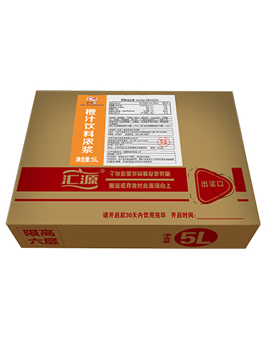 匯源橙汁飲料濃漿_5L-10%橙