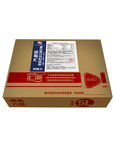 匯源橙汁飲料濃漿_5L-10%藍莓匯